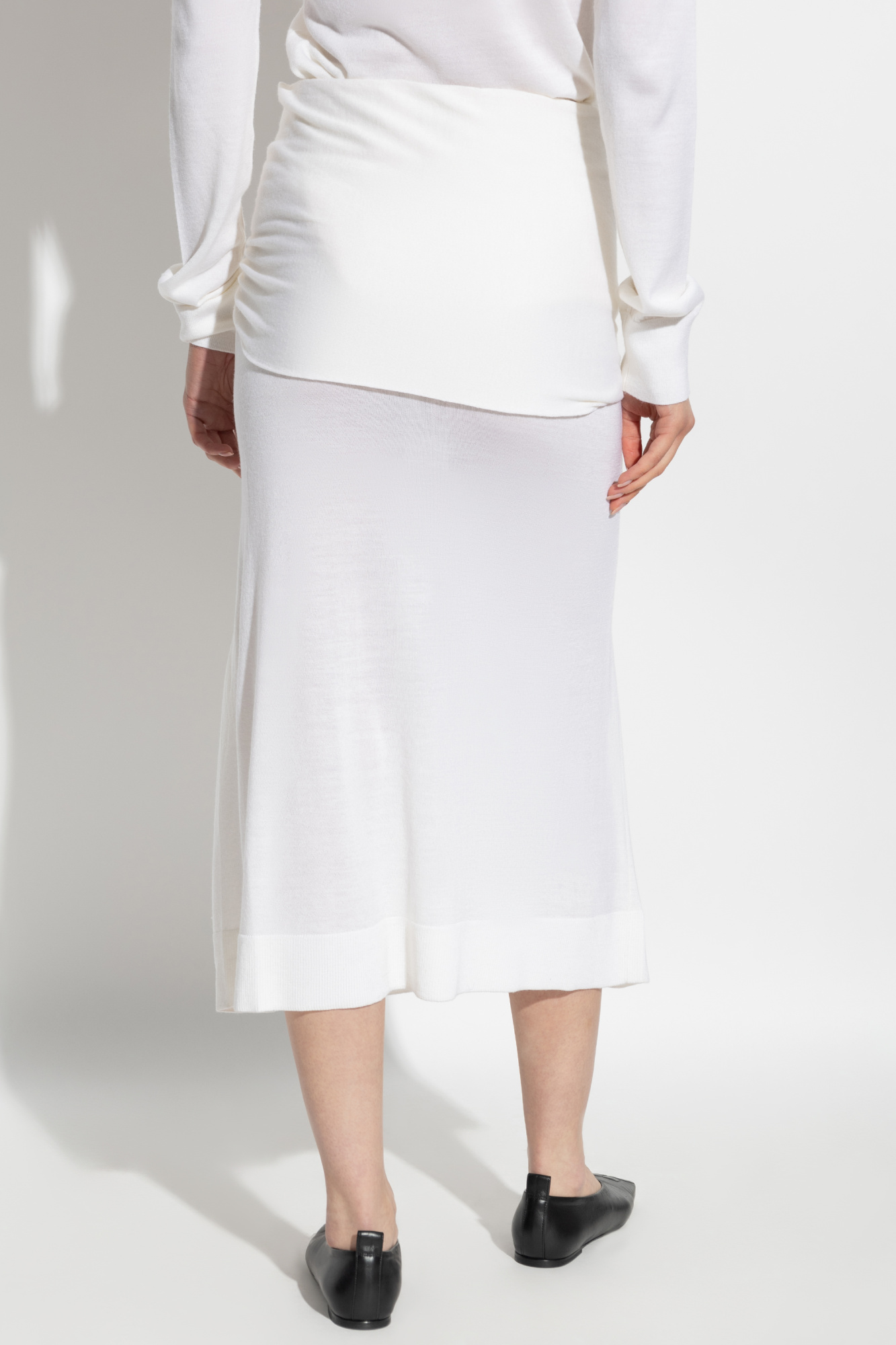 TOTEME トーテム　Front-Split Satin Midi スカート TOTEME/トーテム Front-Split Satin Midi スカート